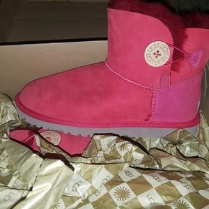 Limited Edition Mini Bailey Red Uggs